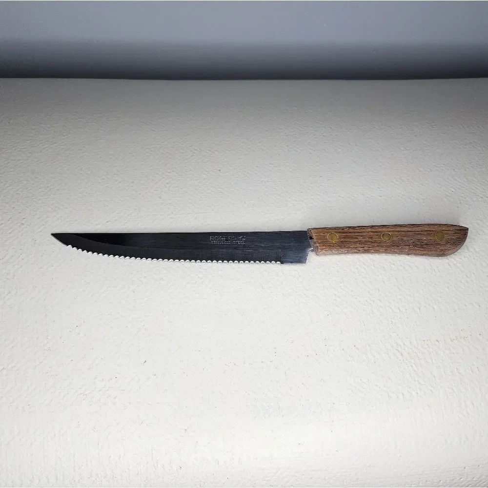 High Carbon Rogers Stainless knife full tang made in Japan 6" blade